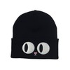 Darkside Cat Eyes Beanie Hat Cute Kitten Eyes Winter Knitted