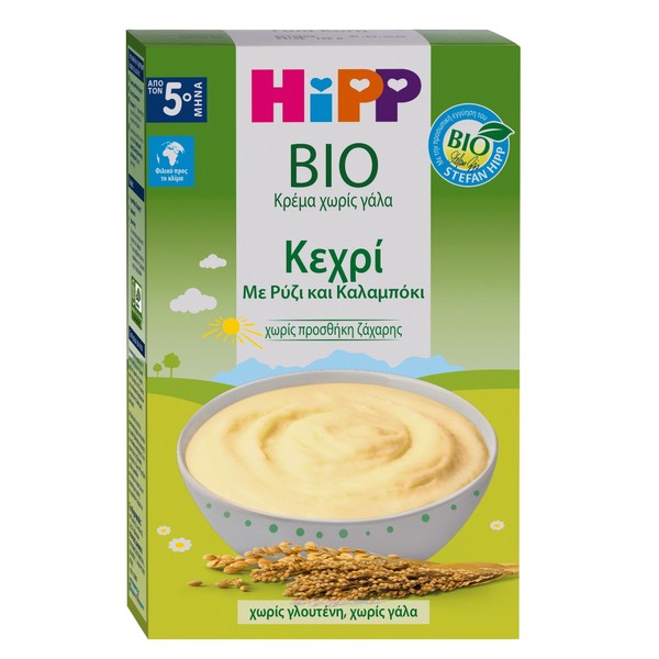 Hipp Cream Millet with Corn and Rice Without Milk ,200gr