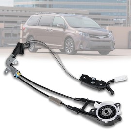 LEVANLIGHT Door Motor Bracket Cable Assembly Sub-Assy Compatible for Toyota Sienna 2011-2020 Replace# 85016-08010 85016-08011 Driver Side