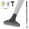 Quynhni Floor Scraper Tool, Floor Scraper Long Handle Heavy-duty 16-47"