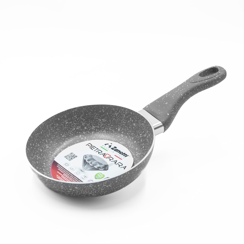 ZANETTI Pietra Rara non-stick pan with aluminium handle, soft touch,