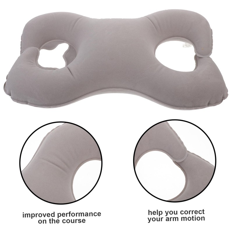 Totority Golfing Swing Aid Mat for Beginners Arm Training Tool