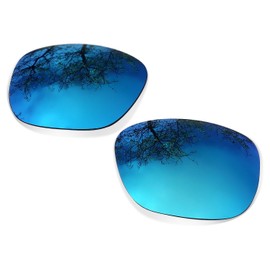 sunglasses restorer Kompatibel Ersatzgläser für Oakley Oil Drum, Polarisierte Ice Blue Linsen