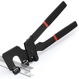 ELNLE Profile Connection Pliers Drywall Pliers Profile Composite Pliers Drywall Profile Composite Pliers Dimensions of the Stamp 0.5 mm, Total Length 305 mm, for Metal Profiles in Drywall