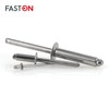 FASTON Blind Rivets 4.0 x 10 mm with Flat Head