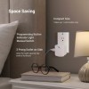 DEWENWILS Wireless Remote Power Wall Switch Outlet ChristmasDecorations Indoor