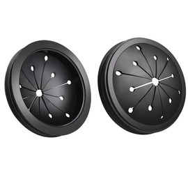 2Pcs Garbage Disposal Splash Guard Sink Baffle Disposal Replacement Waste Food Disposal Part for Whirlaway, Waste King, Sinkmaster and GE Models