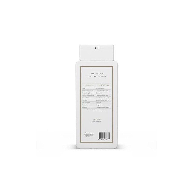 Native- Gel de baño de sándalo y manteca de karité