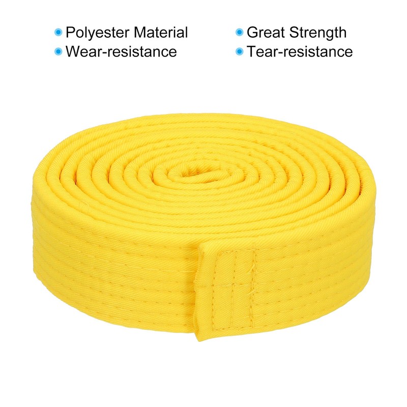 PATIKIL Taekwondo Colour Ranking Belt 1.5 Inches x 8.5 Ft