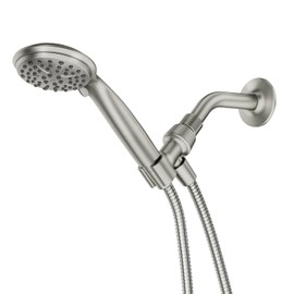 Moen Attune Shower Head with Handheld Sprayer, 6 Handheld Shower Head Spray Settings, Spot Resist Brushed Nickel Finish, 218H0SRN