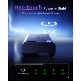 llano Aurora NP-FW50 Battery - Fully Decoded for Sony A6000 A6400 zv-e10 A7ii A6100 A6500 A6300 A7 A7II A7R A7RII A7S A5000 A5100 Camera,Finger-Tap LED Display,USB-C Fast Rechargeable (1 Pack)