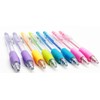 8 Ballpoint Pens Set Soft Nonslip Grip Medium Ball Point