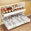 Delamu Pull Out Cabinet Organizer, 21" Deep Pull Out Drawers