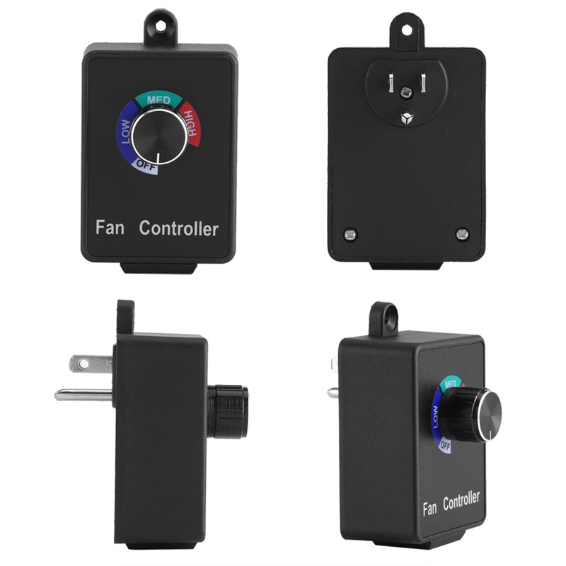 3A Active Duct Fan Variable Speed Dial Controller for Inline