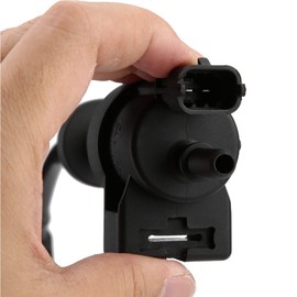 Aramox Flush Valve Solenoid Valve Rubber Steam Vent Magnet 55573017 Black for Sonic Trax Cruze Cruze Limited