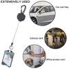 TOEECY Key Ring Set ID Holder Retractable Lanyard for Keys