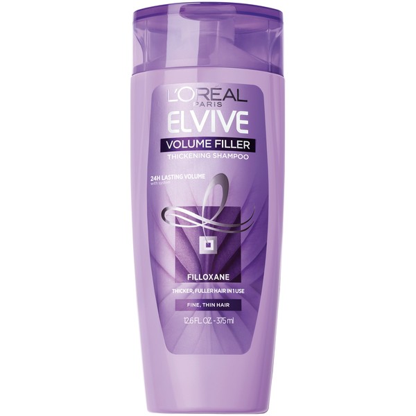 L'Oréal Paris Elvive Volume Filler Thickening Shampoo, 12.6 fl. oz.