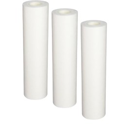 CFS – 3 Pack Sediment Replacement Water Filter Cartridges Compatible with GE GXWH01C, GXRV10ABL, GX1S01C, GXSV10C, GXSL03C, GX1S15C, FXWTC, FXUSC, FXWPC & FXWSC Models – 2.5" x 10" – 5 Micron