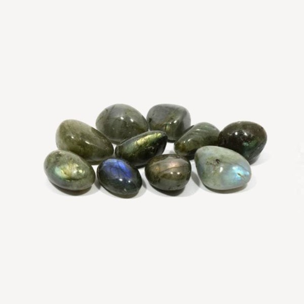Pachamama Essentials Labradorite Tumbled - Healing Stone - Crystal Healing 20-25mm (5)