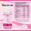 Healthy Life Biotina 100 Caps. Crece Cabello Piel Y Uñas