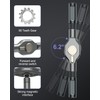 JXTZ 24-in-1 Magnetic Ratchet Screwdriver Set, Multi-Bit Precision Repair Tool