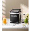 ecozy Smart Ice Makers Countertop, Portable Ice Maker with App