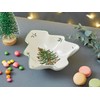 Portmeirion Home & Gifts Christmas Tree Dish Single, Ceramic, Multi-Colour,