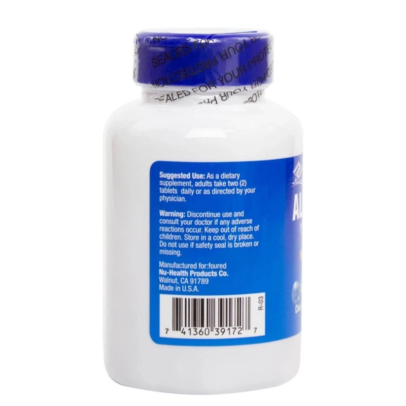 Nu-Health 8 bottles of Super Albumin 100 Tablets Dietary Supplement