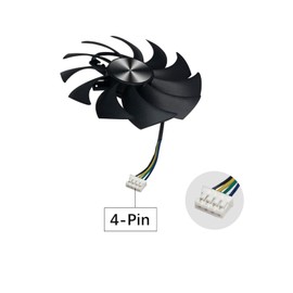 Dotodo 88mm 100mm GA92S2U CF9015H12S Graphics Card Fan for ZOTAC GeForce RTX 3070 RTX 3070 Ti Graphics Card Cooling (Graphics Card Fan-B)