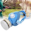 Mouth Cover Silicone Flexible for Acid Gases Vapors Sulfur Dioxide
