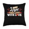Lefse Rolled With Love Flatbread Norwegian Cuisine Throw Pillow