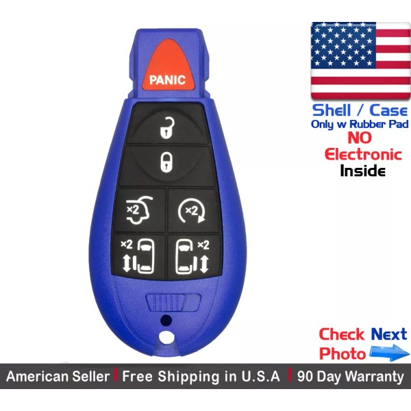 Unbranded 1x New Keyless Entry Remote Key Fob Case For