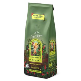 Dios Mio Coffee by Sofia Vergara, Medium Roast, Ground Premium Colombian Coffee, 12 Ounce Bag