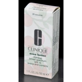 Clinique Even Better Makeup Foundation # 20 SIENNA 1 oz. D-N
