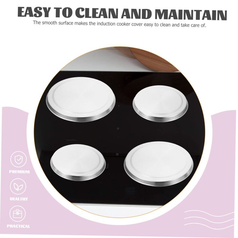 Ciieeo 4Pcs Stove Cover Induction Cookware Protector Versatile Kitchen Accessory