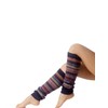 iB-iP Women's Ballet Dancer Warm Aerobic Stretch Leg Warmers, navy