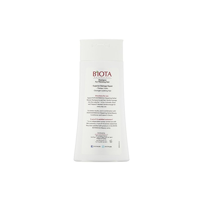 B'IOTA BOTANICALS PROACTIVE HERBAL CARE REPAIRING SHAMPOO
