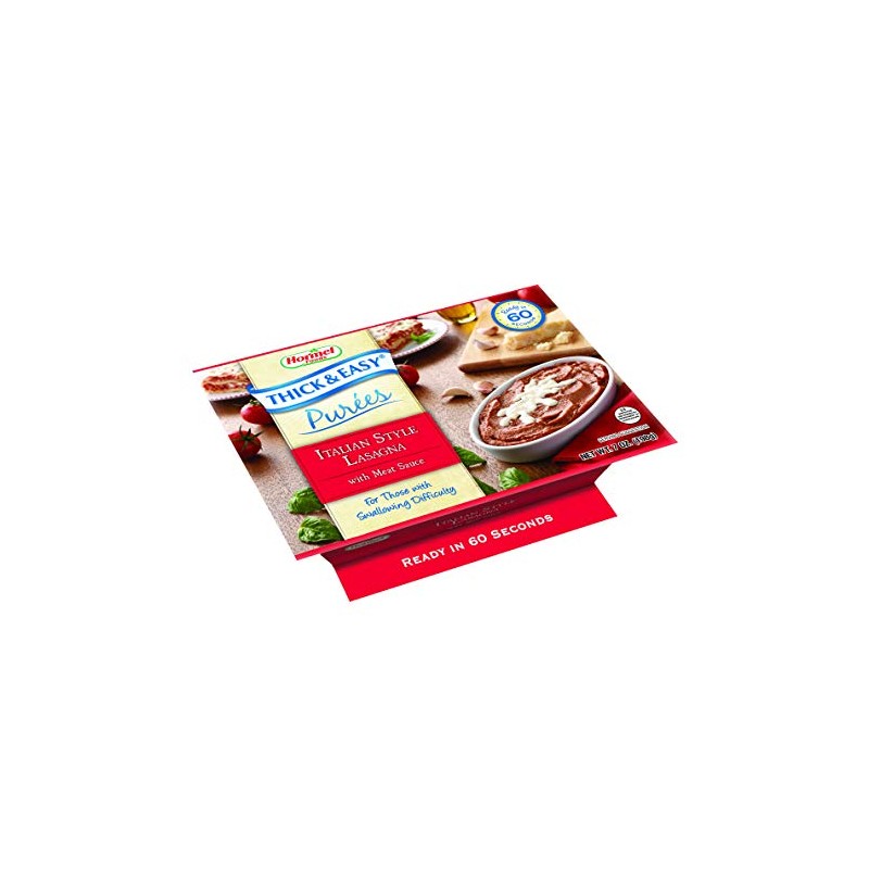 Diamond Crystal Hormel Thick & Easy Puree Italian Style Lasagna