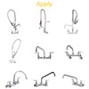 KWODE Commercial Wall Mount Faucet Installation Kit, Wall Mount Kitchen