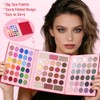 UCANBE Eyeshadow Palette with 15Pcs Brushes Makeup Set, Pigmented 86