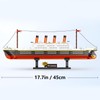 RSDHFLY Titanic Model Building Blocks Set,1288 Pieces Titanic Cruise Ship