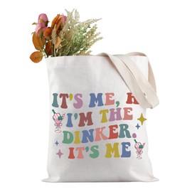 PYOUL Pickleball Tote Bag It’s Me I’m The Dinker It’s Me Picklaball Lovers Pickleball Player Gift (dinker tote EU)