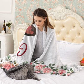 YOYICU Christian Gifts for Women,Butterfly Blanket,Religious Gifts for Women,Faith Based Gifts,Baptism Gifts for Women,Christian Blanket,Christian Birthday Gifts for Women 50”x60”