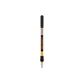 Structron 60251 SE24 SuperHandle II Fiberglass Telescopic Extension Handle with STA-LOK, 2' - 4', Yellow