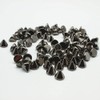 SUPVOX 100pcs 10mm Acrylic Bullet Spike Cone Studs, Beads, Sew