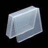 ccHuDE 5 Pcs Playing Card Boxes Clear Game Card Holders