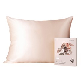 Lakeside Silk 100% Pure Mulberry Silk Pillowcase - 22 Momme 6A Grade - Nighttime Skincare & Hair Care Hydrating Pillow Cover - Sponge Wash Bag Included - Best Gift (Poseidon, Queen (20"x30"))