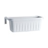 Apollo Exports International AP-30217WH 20" Adjustable Railing Planter, White