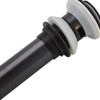 Bathroom Basin Sink Drain Brass Stainless Steel Pop Up Draining