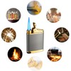 Pocket Torch Lighter, Jet Flame Butane Lighter with Flame Dial,